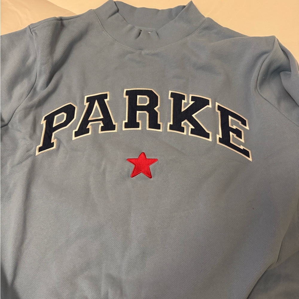 Parke 4th of July mock neck XXL